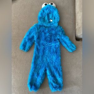 Sesame Street Cookie Monster Plush Costume size 2